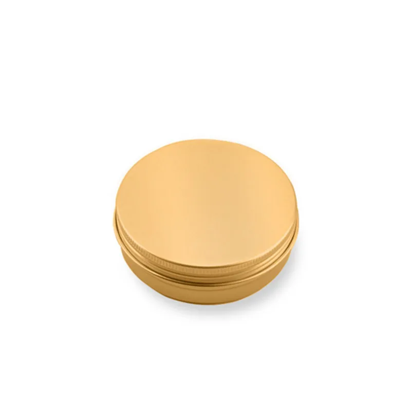 golden 10 шт. пустые, серебристые, красные, черные, белые, 100 г алюминиевые банки для горшков, косметические контейнеры, с крышками, крем для глаз, Кондиционер для волос - Цвет: golden