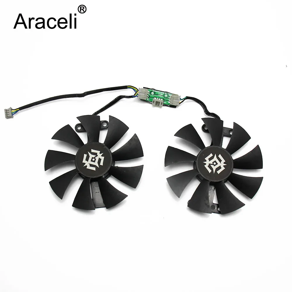 Вентилятор VGA для видеокарт ZOTAC GTX 1060 86 мм GA91S2H 12 В 0 35a 4pin GTX1060 X Gaming охлаждающий