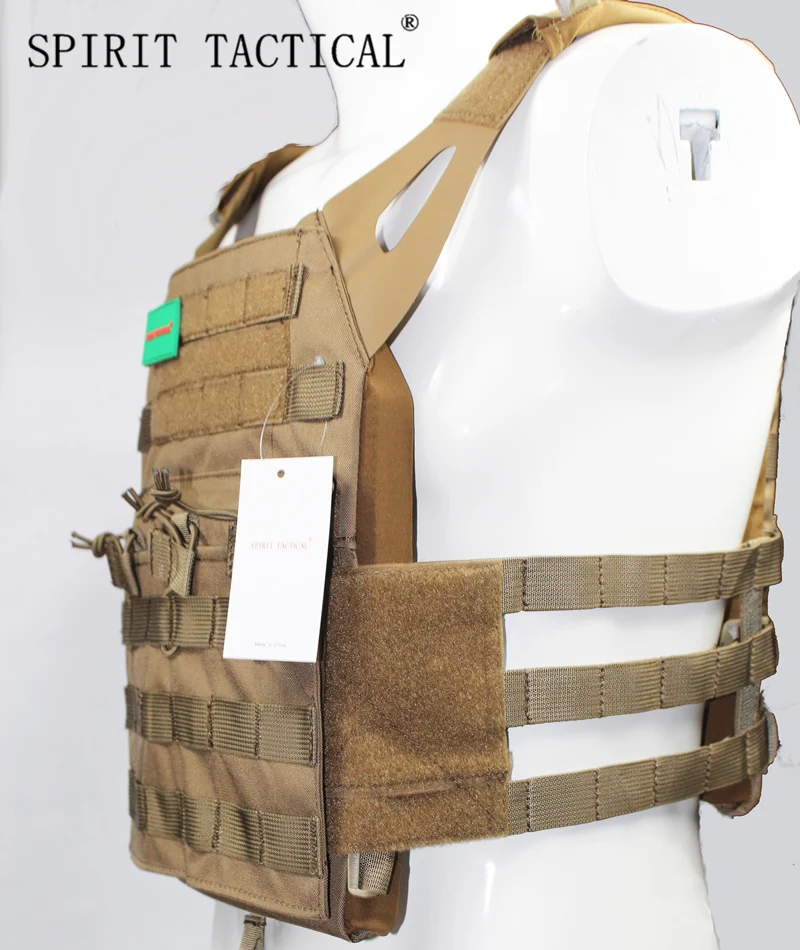 SPIRIT Тактический джемпер Перевозчик жилет cordura, тактическая JPC жилет упрощенная версия боевое снаряжение для страйкбола