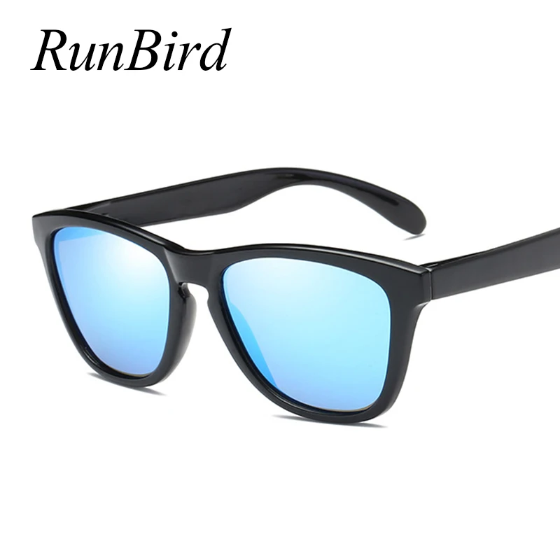 Солнцезащитные очки RunBird Мужские поляризационные винтажные зеркальные