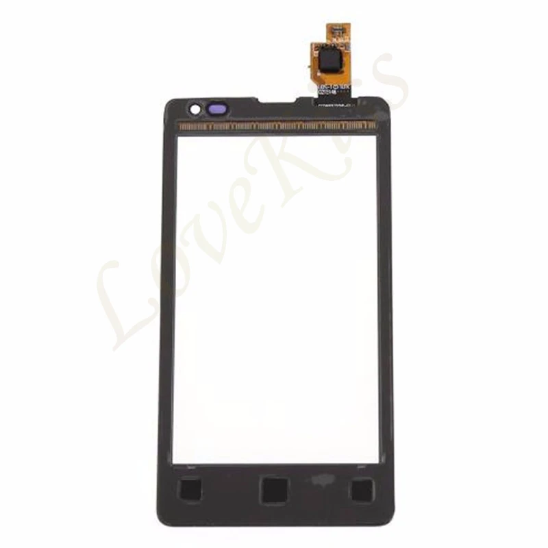 Сенсорный экран дигитайзер панель для Nokia Microsoft Lumia 435 532 N435 N532 внешнее стекло