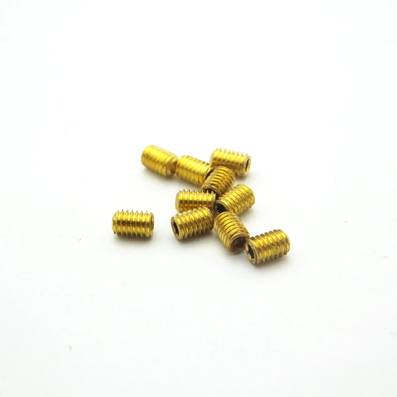 M4 Латунь Резьба Метрическая Cup шестигранных Socket Set винт болт крепеж|Винты| |