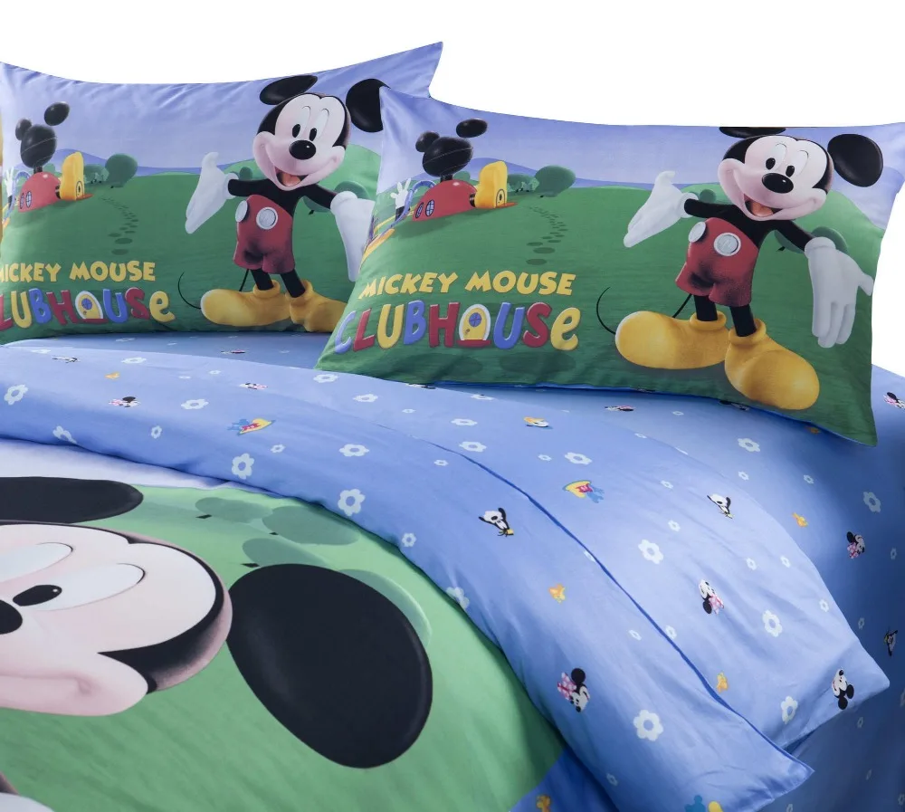 Постельное белье из мультфильма Микки Маус клубный текстиль для детской спальни