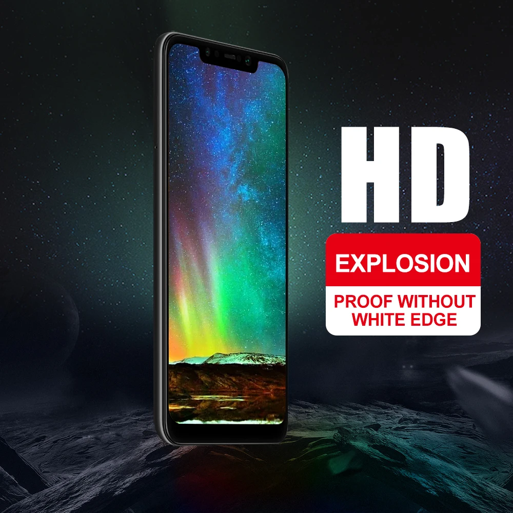 3D закаленное стекло для Xiaomi PocoPhone F1 F 1 Защитное XiaoMi Poco защитная пленка экрана
