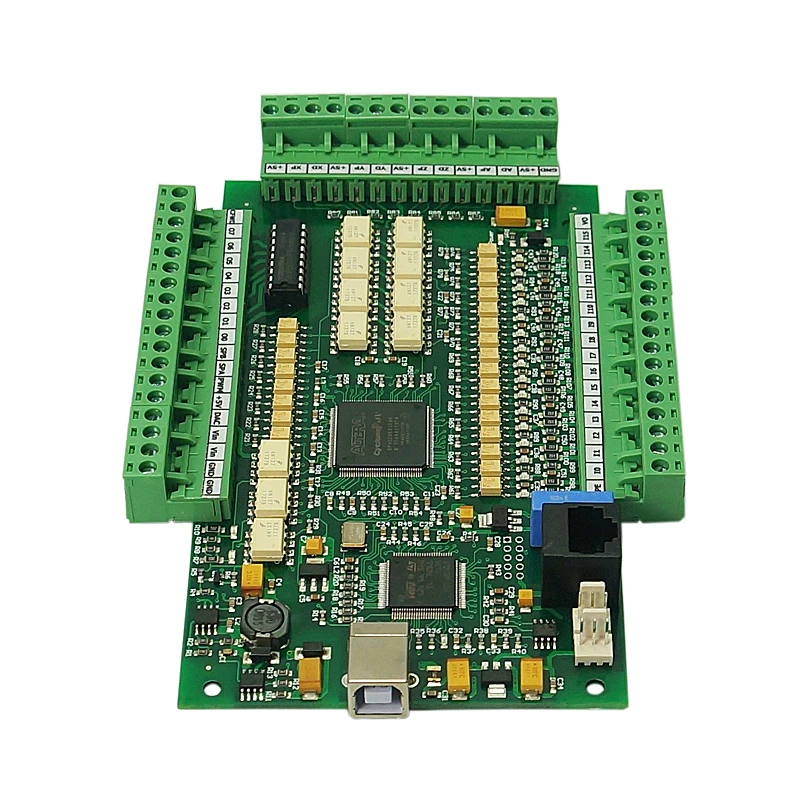 ЧПУ контроллер драйвер платы CNC MACH3 USB Motion Card 3 оси 4 оси