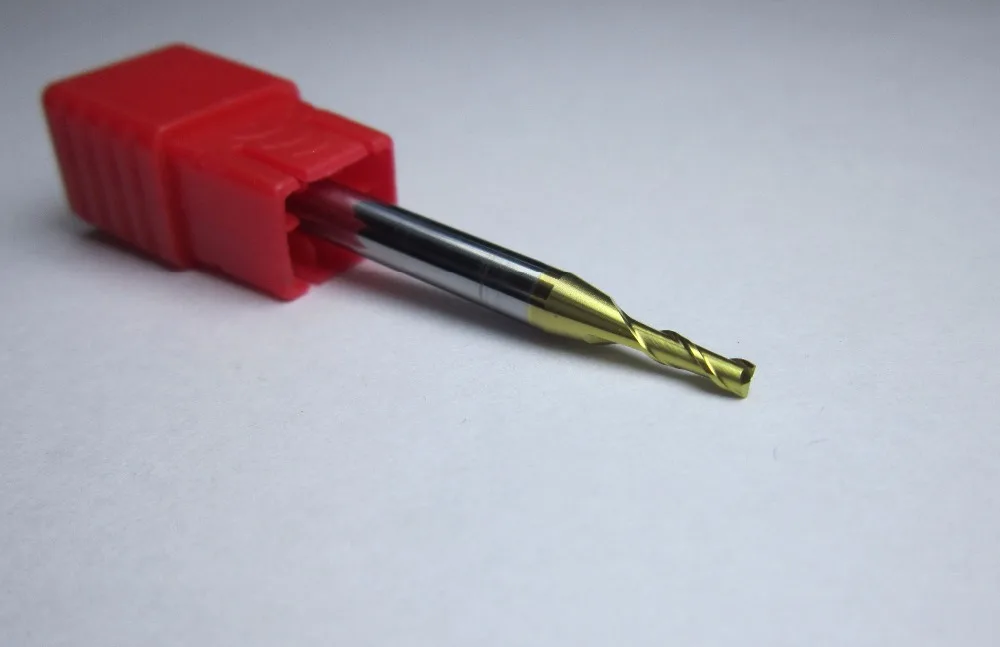 

HRC62 diameter 2MM two 2 flutes Tungsten Carbide End Mill / milling cutter endmills Flat CNC machine for stainless steel
