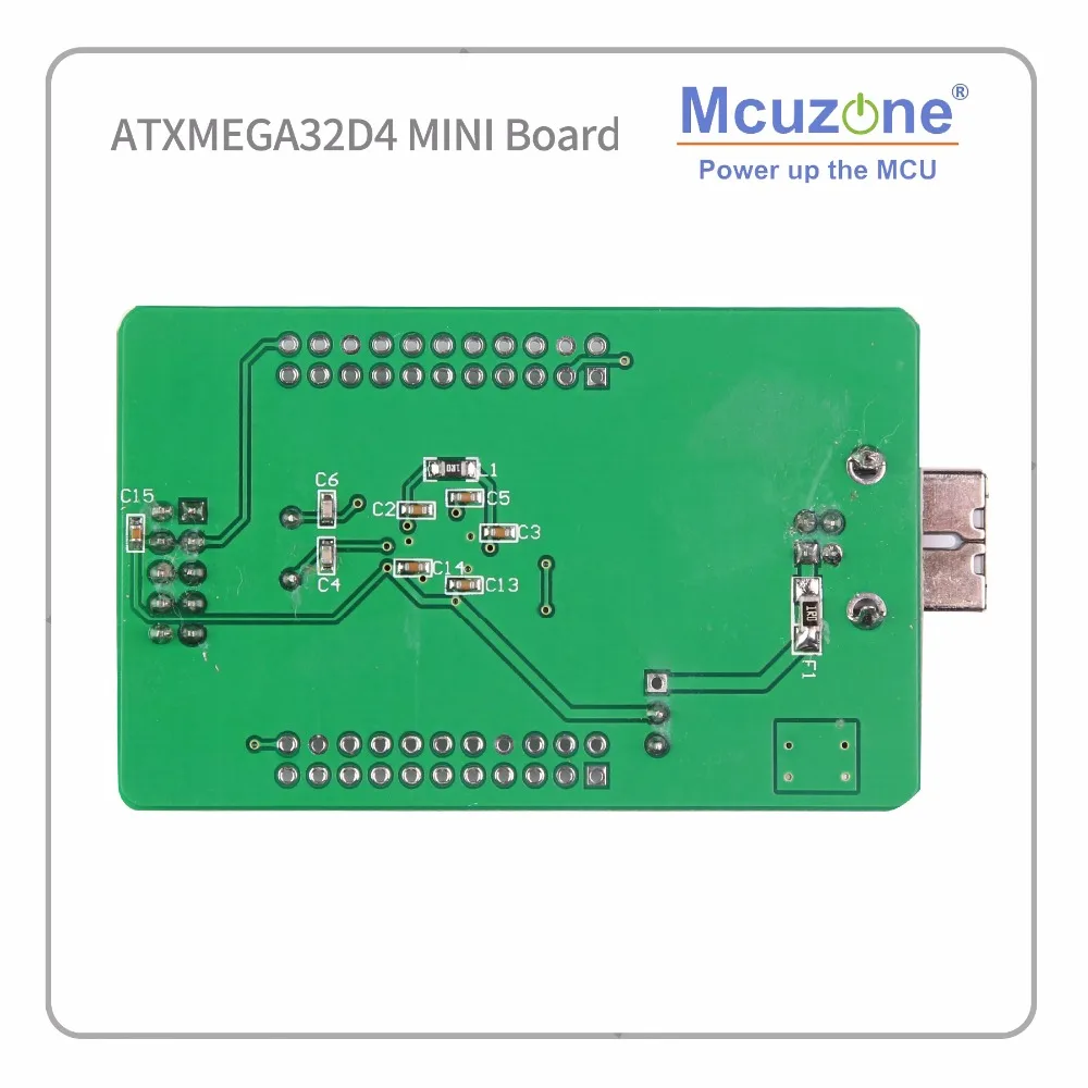ATxmega32D4 мини набор для разработки xmega32D4 32D4 2 UART atmel AVR плата микрочип PDI MCU IC|atmel|atmel kit |