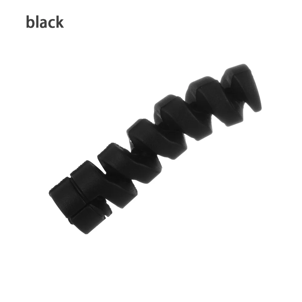 black 1 шт. кабель samp Кабель-адаптер Защитная крышка для Apple iPhone 8 X USB кабель для зарядного устройства Шнур для передачи данных крышка аксессуары для телефонов - Цвет: black