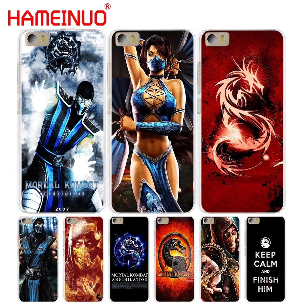 HAMEINUO Scorpion Sub Zero Mortal Kombat x чехол для телефона Xiaomi M Mi 3 4 5 Mi4 Mi3 4I 4C Mi5 NOTE MAX|case for xiaomi|phone
