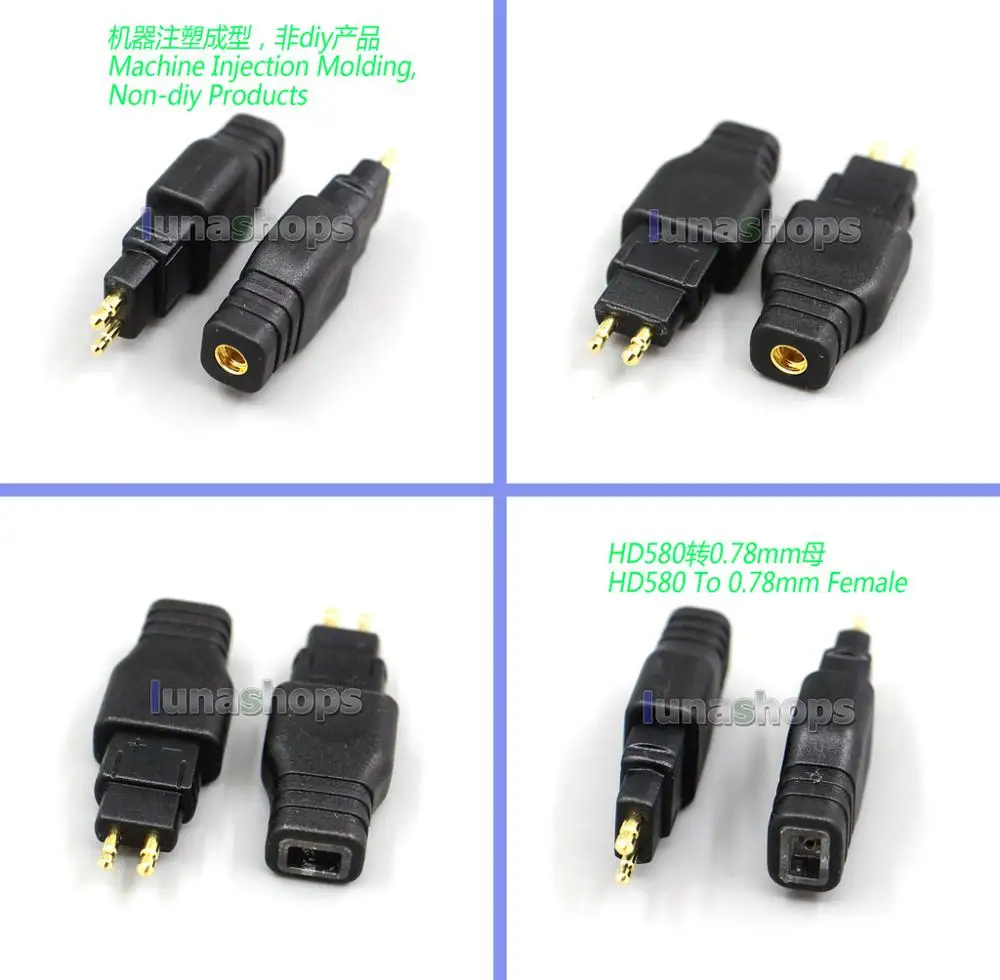 Разъем для наушников LN005586 Sennheiser HD660s HDxxx HD25 SP HD580 HD600 HD650 To MMCX/0 78 мм переходник с