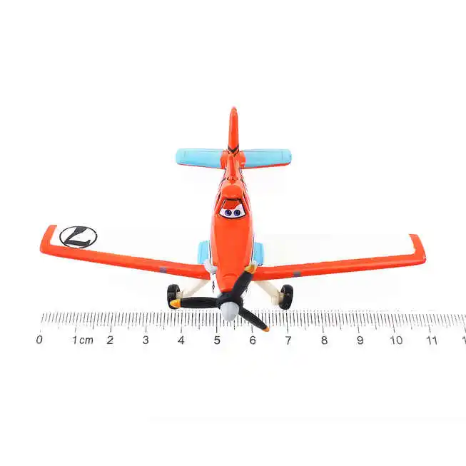 Disney Pixar Самолеты № 7 Dusty Crophopper металл литья под давлением игрушки самолет 1:55 Свободные Новые и