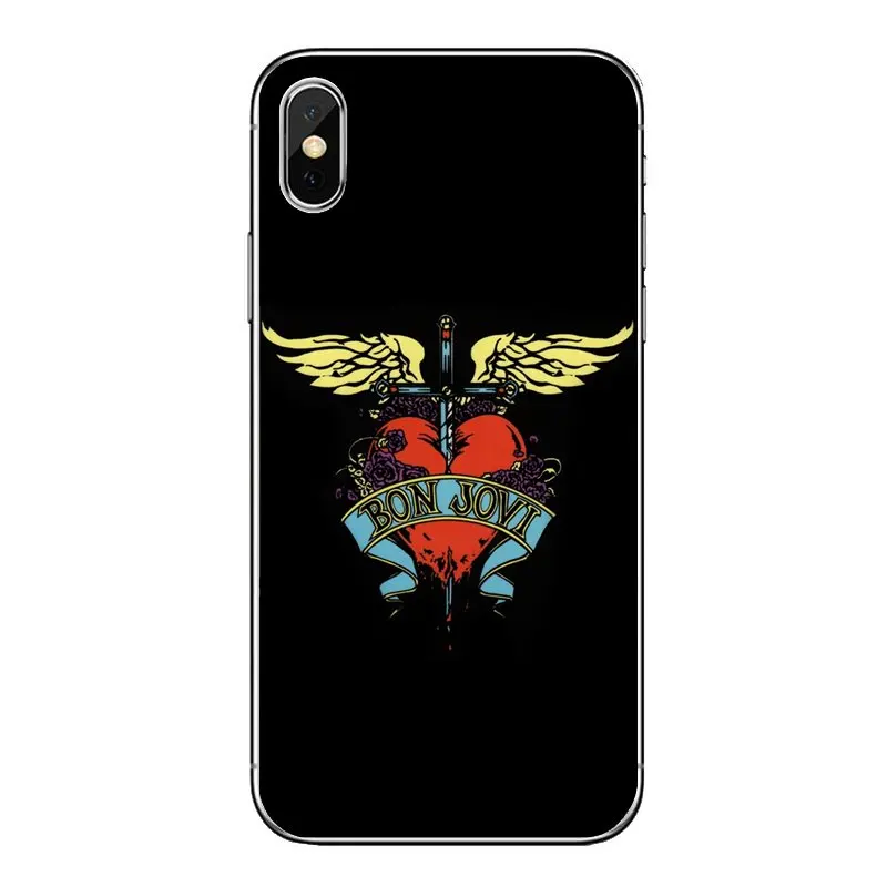 Bon Jovi Rock Band Fly Wings Logo For Huawei Honor 8 8C 8X 9 10 7A 7C Mate 20 Lite Pro P Smart Plus Silicone Phone Skin Cover |