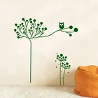 JJRUI Сова большое дерево стикер на стену Декор для гостиной украшение дома стикер на стену Наклейка на стену
