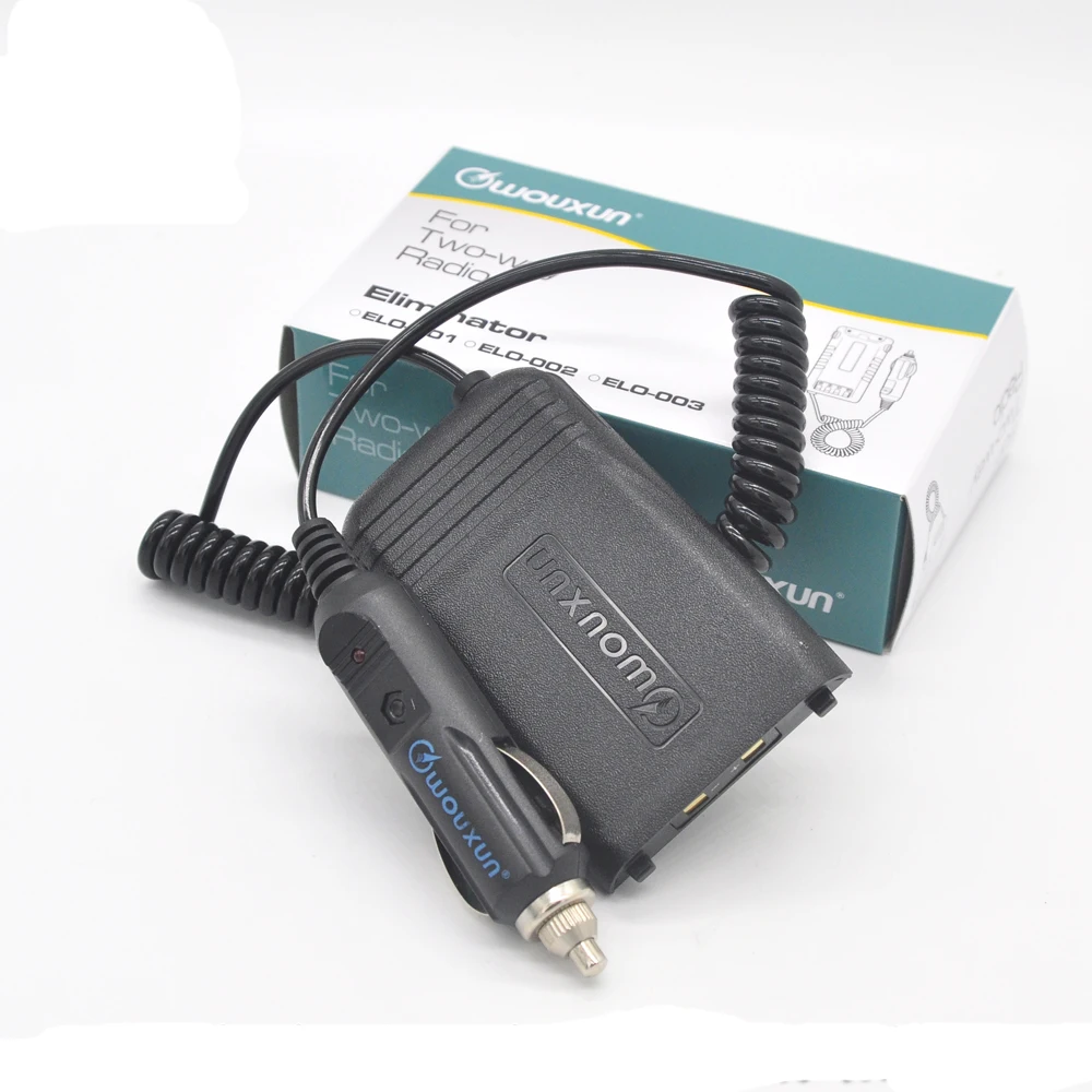 Original Wouxun Car Battery Eliminator for Wouxun  KG-UV8D Portable Two-way radio Car Charger Battery Eliminator Charger