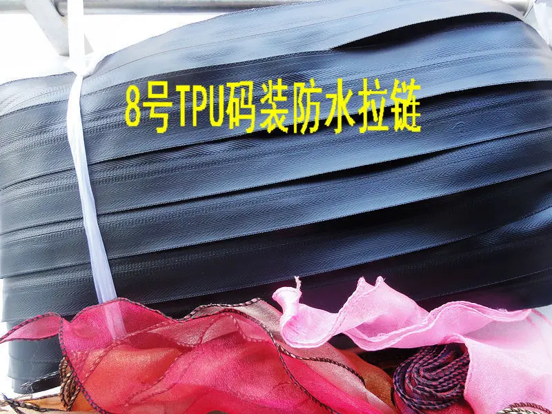Бесплатная доставка новинка 8 # черная нейлоновая застежка-молния
