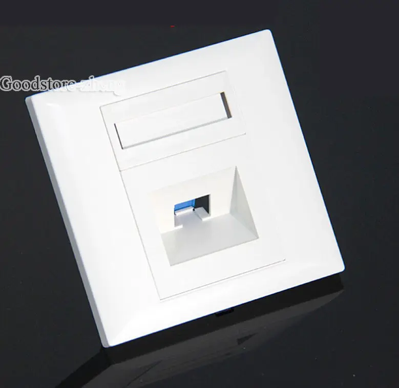 SC волоконно оптический патч корд адаптер крепление настенная панель порт Разъем