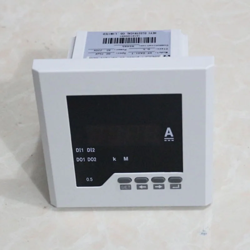 Однофазный измеритель переменного тока амперметр с 2 петлями Стандартный вход