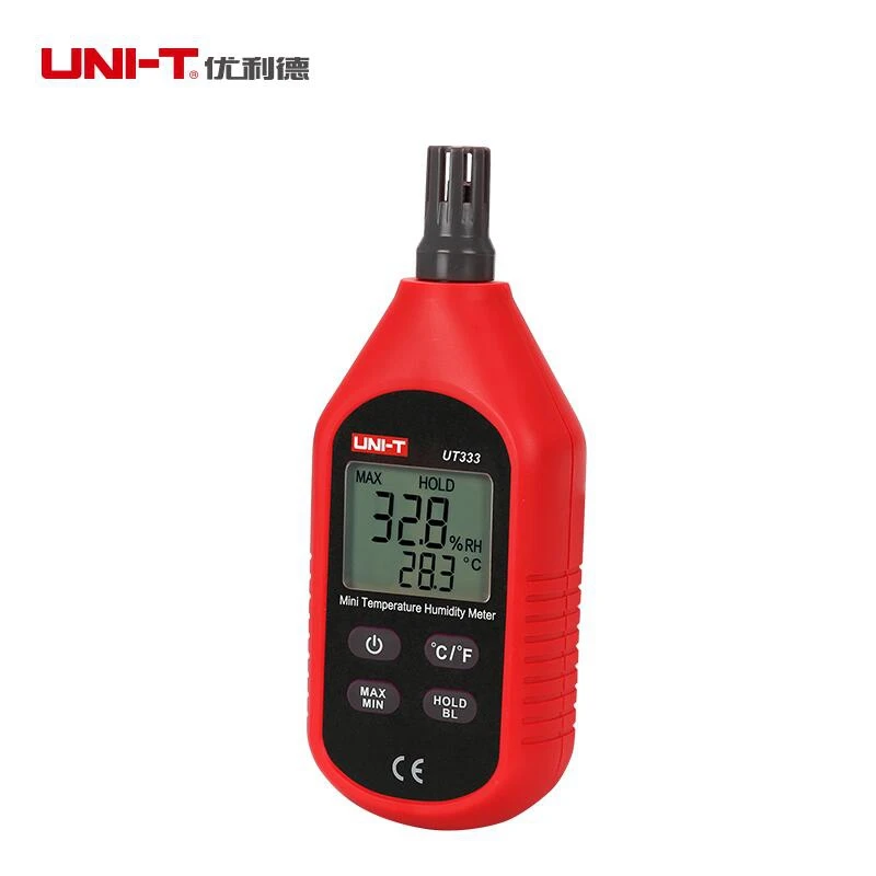 UNI-T UT333 мини-измеритель температуры и влажности внутренний наружный гигрометр ЖК-цифровой измеритель температуры и влажности тестер