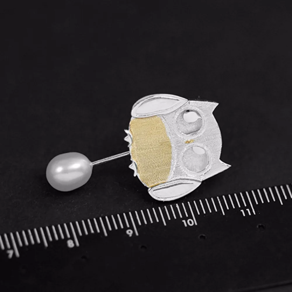 Lotus весело момент реального 925 пробы серебро Модные украшения творческий лес