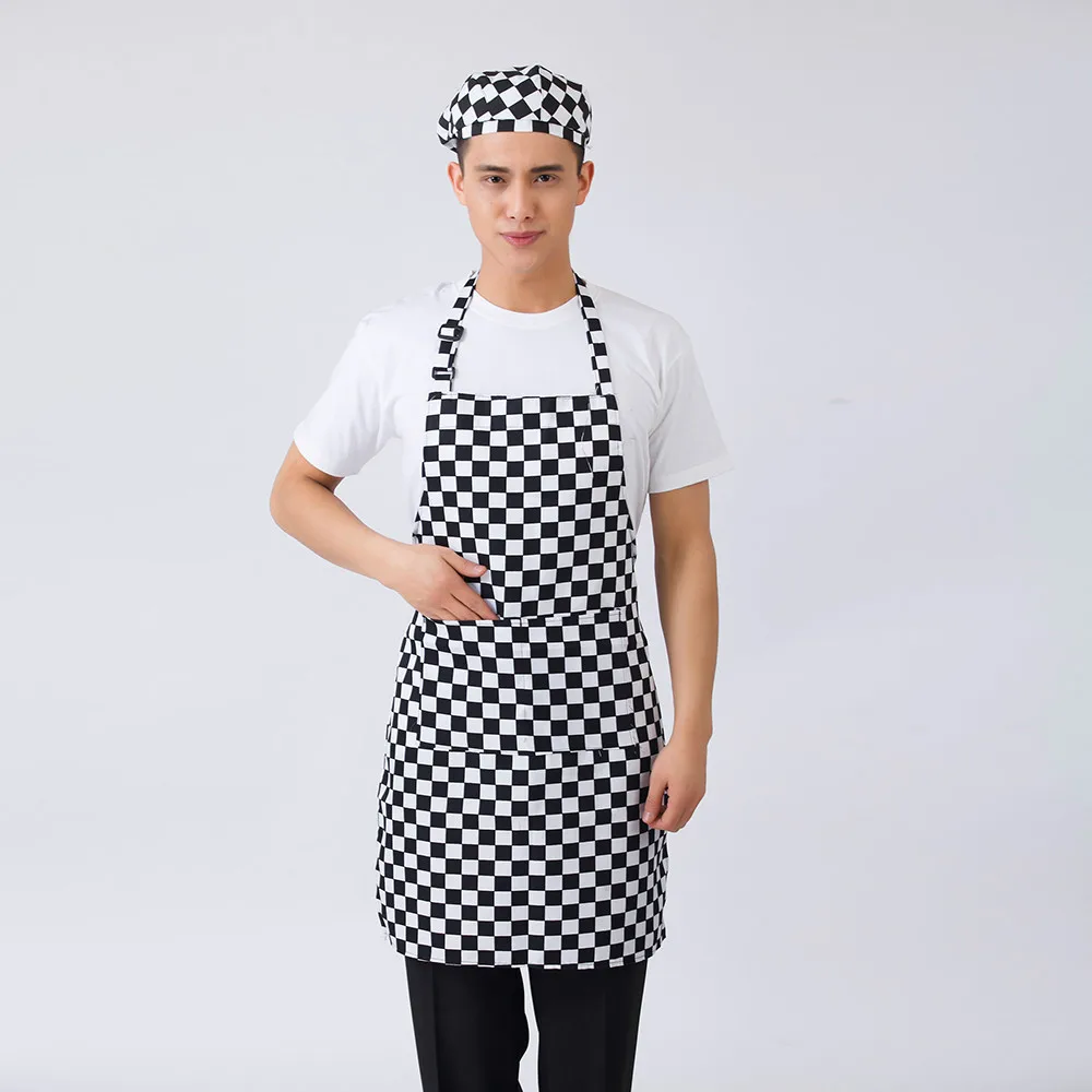 Apron 5 Куртка шеф-повара официанта официантки короткий рукав повара РУБАШКА УНИСЕКС кухня Ресторан униформа парикмахеры десерт магазин отель Рабочая одежда - Цвет: Apron 5