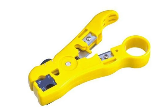 Плоский или круглый коаксиальный инструмент для зачистки кабеля UTP Cat5 Cat6|cable stripper