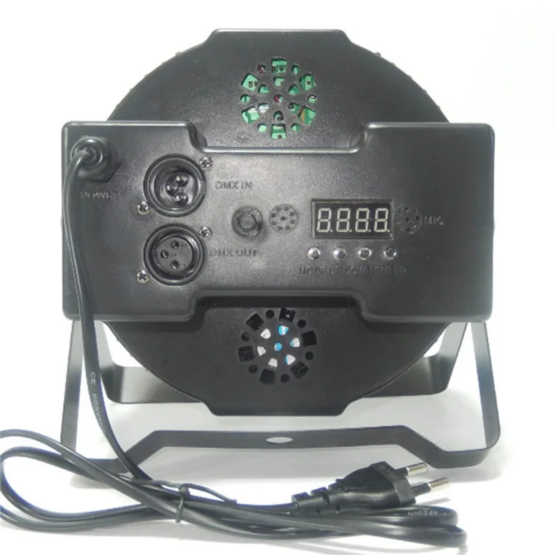 DMX сценический свет 90 120 Вт диско 54LED RGB LED плоский Par цвет смешивания DJ моющийся