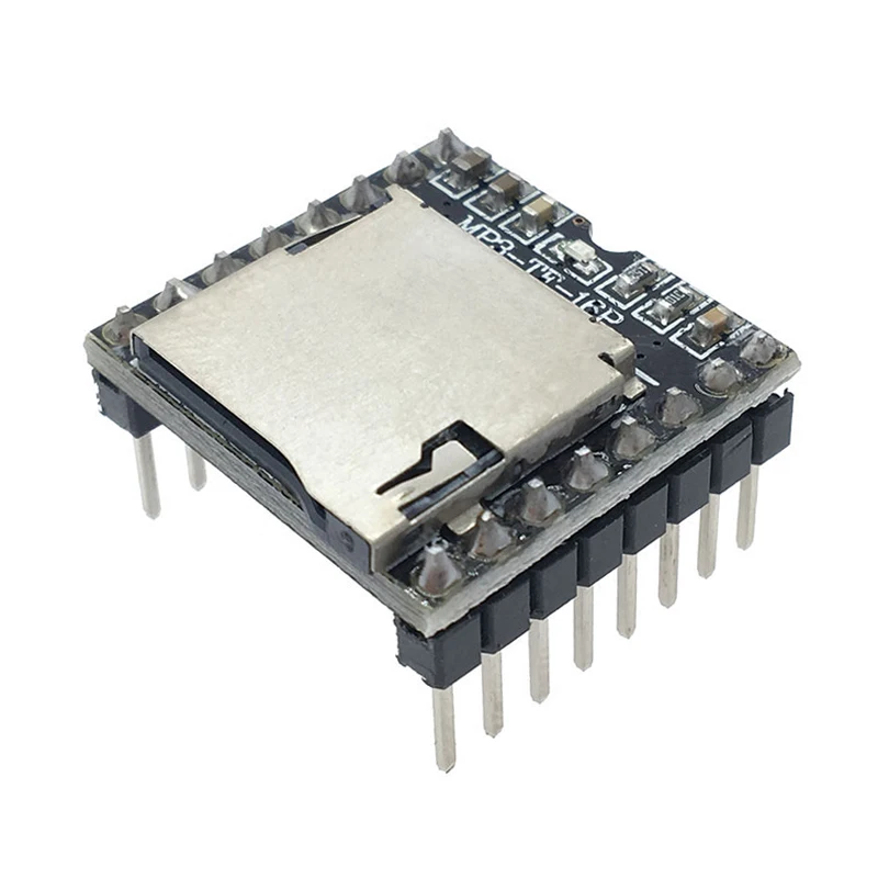 Мини модуль MP3 плеера с TF картой U диском плата аудио голосового модуля для Arduino DF