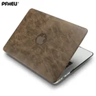 Внешний корпус из ПУ кожи и жесткий пластиковый чехол для ноутбука MacBook Air Pro Retina 11 12 13 15 дюймов с сенсорной панелью Новый A1706 A1707 A1708