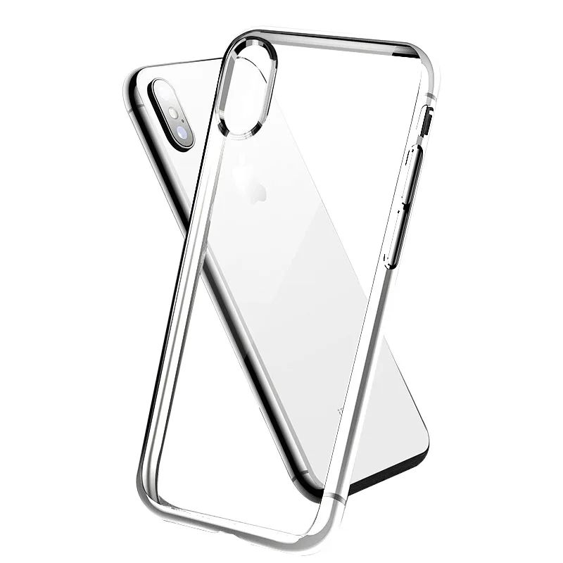 Tenwow прозрачный антидетонационных чехол для iPhone X 6s 7 Plus 8 телефон силиконовый XS XR MAX