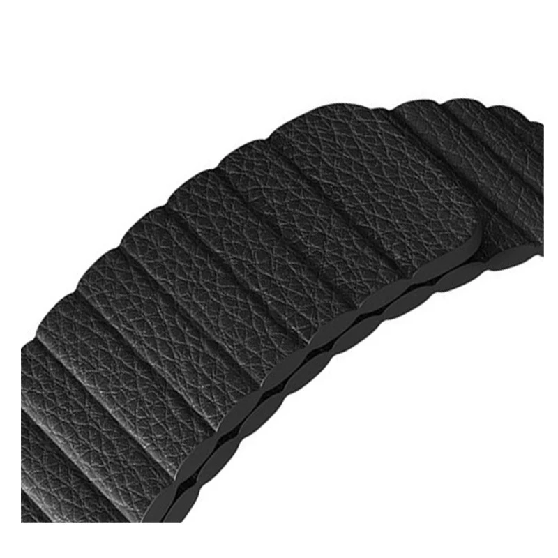 Кожаный магнитный браслет для Xiaomi Huami Amazfit stratos 2 ремешок смарт-часов amazfit pace band /galaxy