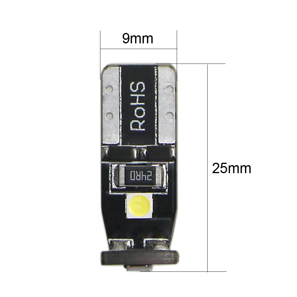 KEIN 6 шт. t10 led w5w 194 168 501 3smd 3030 неполярный автомобильный Стайлинг авто номерной знак