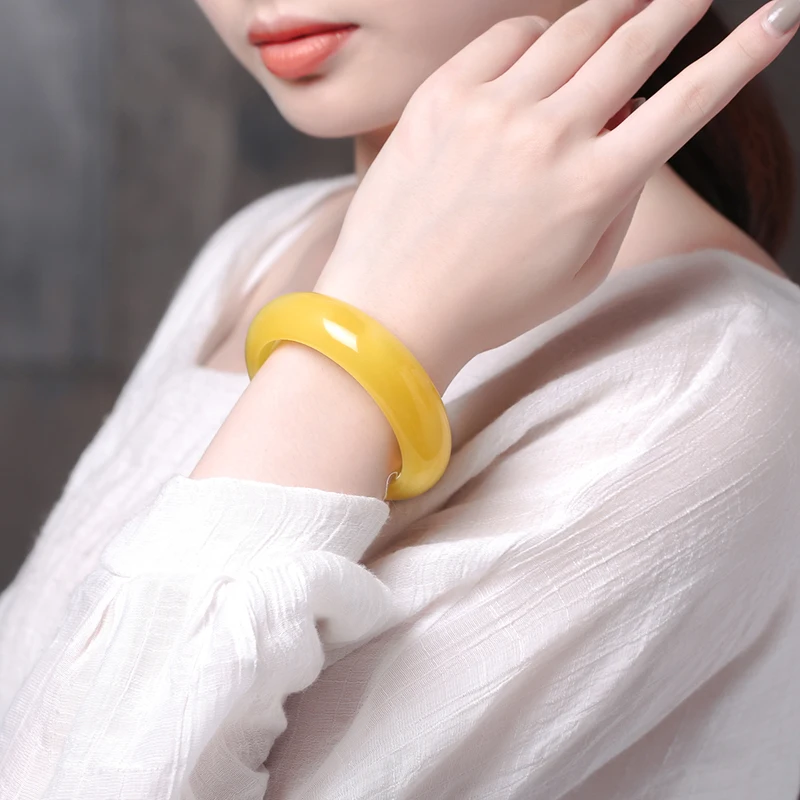 Новый Желтый цыпленок масла пчелиный воск браслет ручной работы на богиня essential |