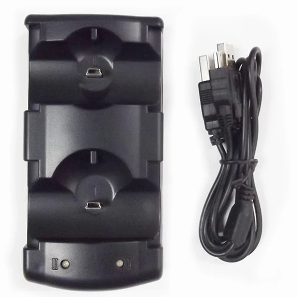 Док станция зарядное устройство USB питание Двойная зарядка для Sony PlayStation 3 PS3