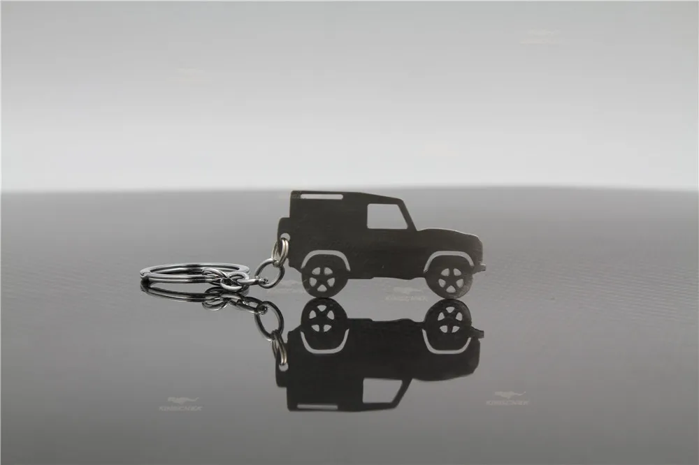 Брелок из нержавеющей стали, подходит для Land Rover Defender, брелок, сумка, подвеска