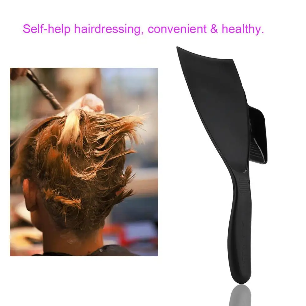 Черная пластиковая красящая краска для волос отбеливающая кисть с контейнером