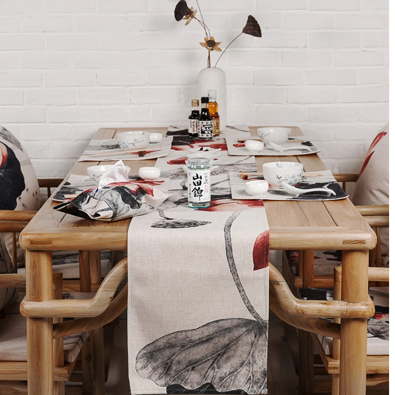 Высококачественный домашний декор для стола в китайском стиле с рисунком виде