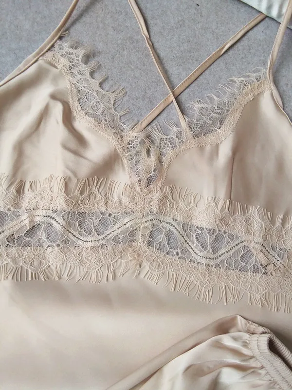 2016 Бесплатная доставка пикантные пижамный комплект Для женщин сна установить