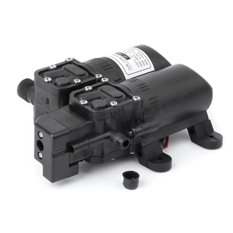 High Power Pressure Double Pump 12V DC Mini Electric Water Motor Machine W-store D20_E | Обустройство дома