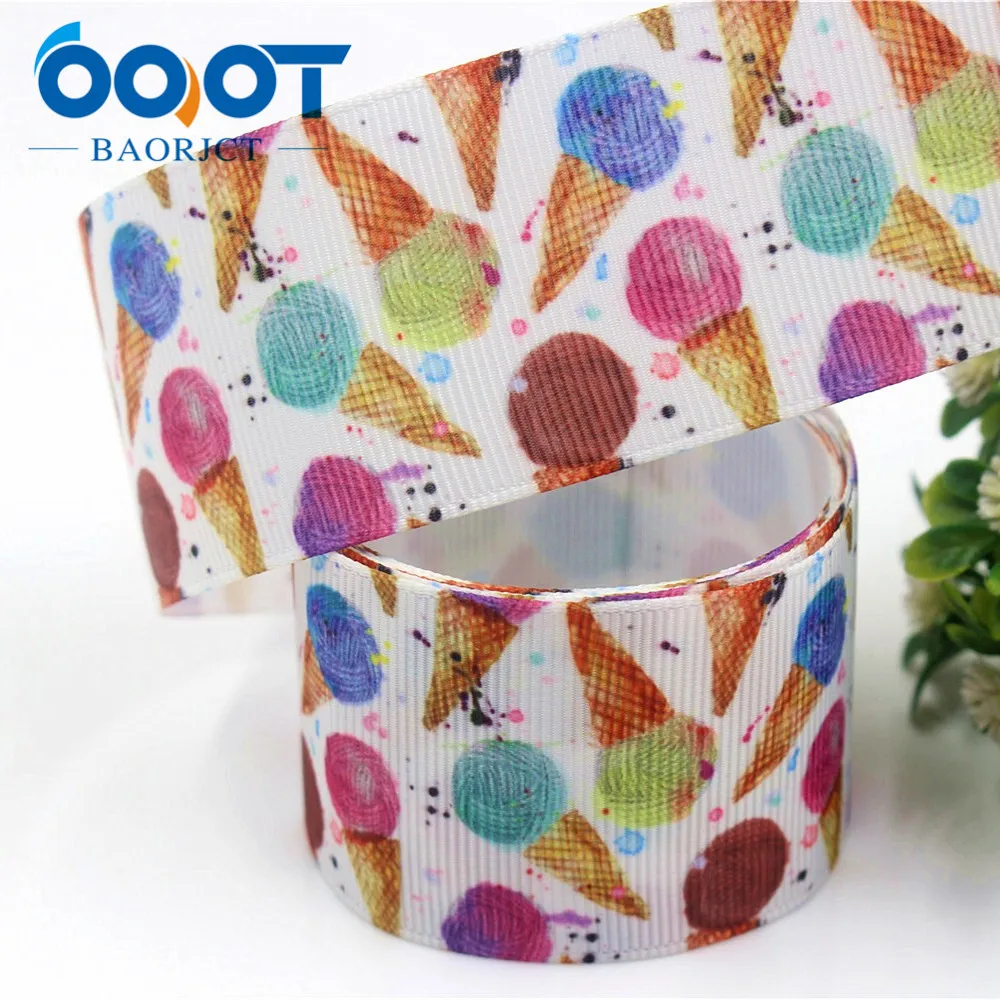 Мультяшные ленты OOOT BAORJCT 1781712 38 мм 10 ярдов Термотрансферная печатная корсажная