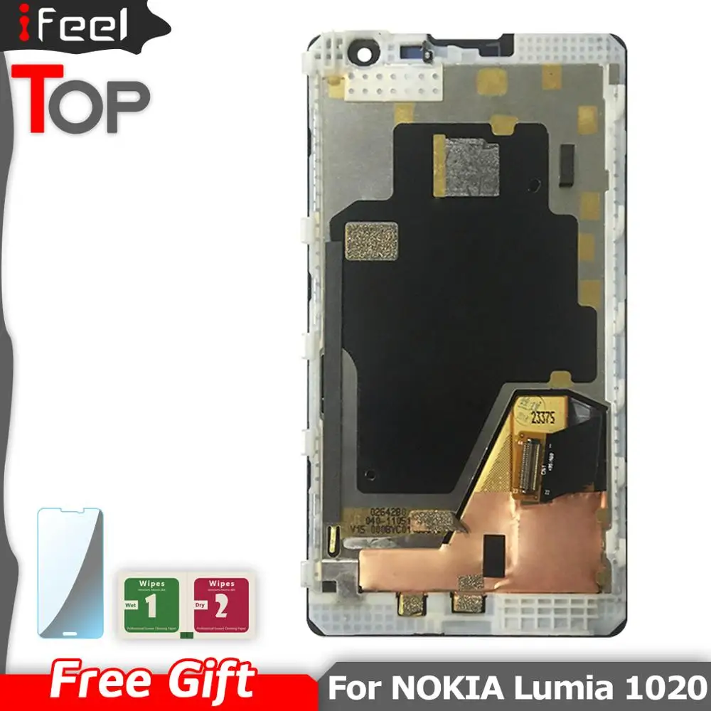 ЖК-дисплей 4 5 дюйма для NOKIA Lumia 1020 сенсорный экран дигитайзер в сборе сменные