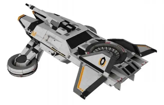 Бумага craft Mass effect 3 M44 Молот Танк колесница космический корабль 3D Бумажная модель