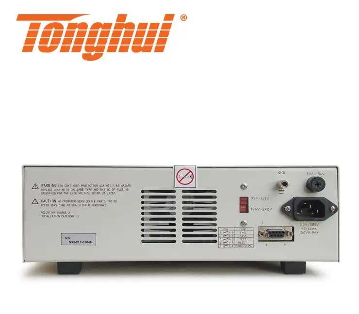 TONGHUI TH9301A тестер выдерживаемого напряжения AC 0 5000V/DC 6000V электробезопасности|tester