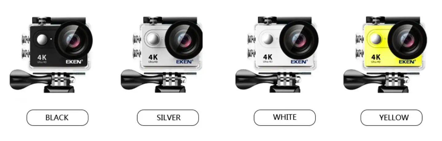 Экшн-камера eken H9 H9R wifi 4 K/30FPS 1080 p/60fps 720 P/120FPS Ultra HD мини-камера для подводной съемки Водонепроницаемая спортивная видеокамера