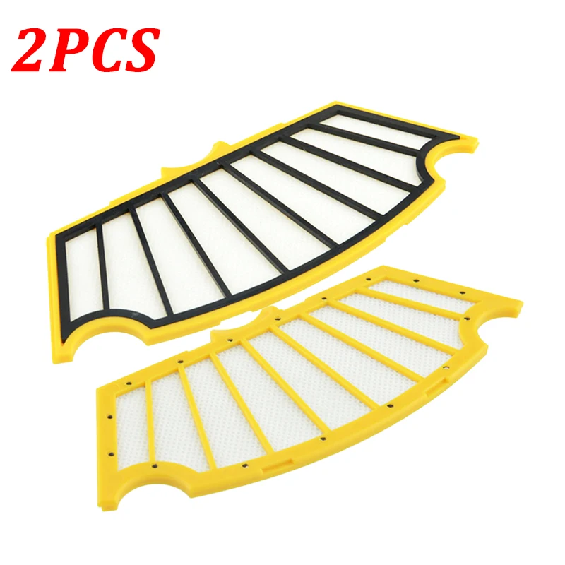 

2Pcs Hepa Filters Replacement for iRobot Roomba 500 Series 510 530 535 540 550 560 570 580 Robots Vacuum Cleaner Parts Accessory