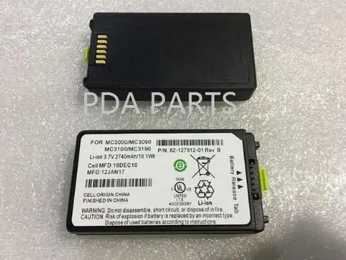 200 шт./лот для Motorola Zebra Symbol MC3090 MC3190 искусственная батарея 2740 мАч P/N:82-127912-01 Rev B |