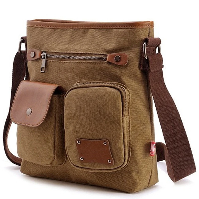 

2018 men's travel multifunctional bags cool Canvas bag fashion men messenger bags brand bolsa feminina shoulder bags