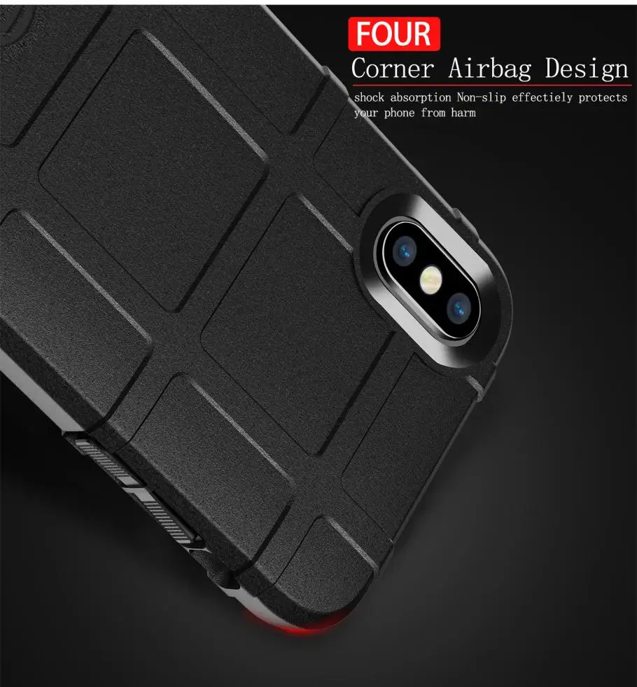 For Apple iPhone XS X XR Max Case Premium Fashion Soft Silicone TPU Shockproof Shield Mobile Phone Protection Back Cover |
