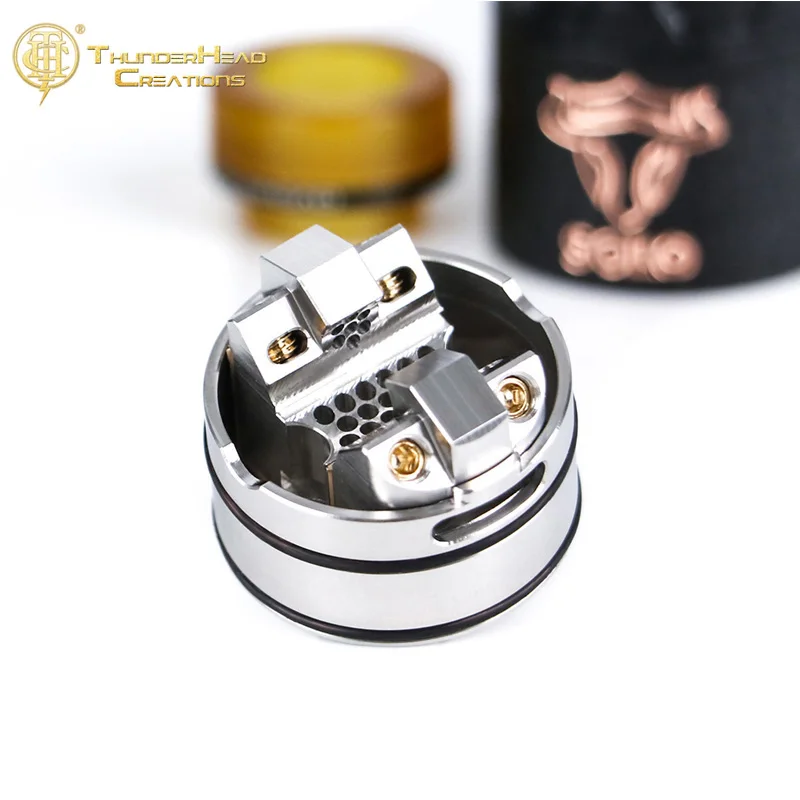 Оригинальный ThunderHead Creations Таурен Solo RDA THC 24 мм 2 мл емкость Одиночная катушка Vape