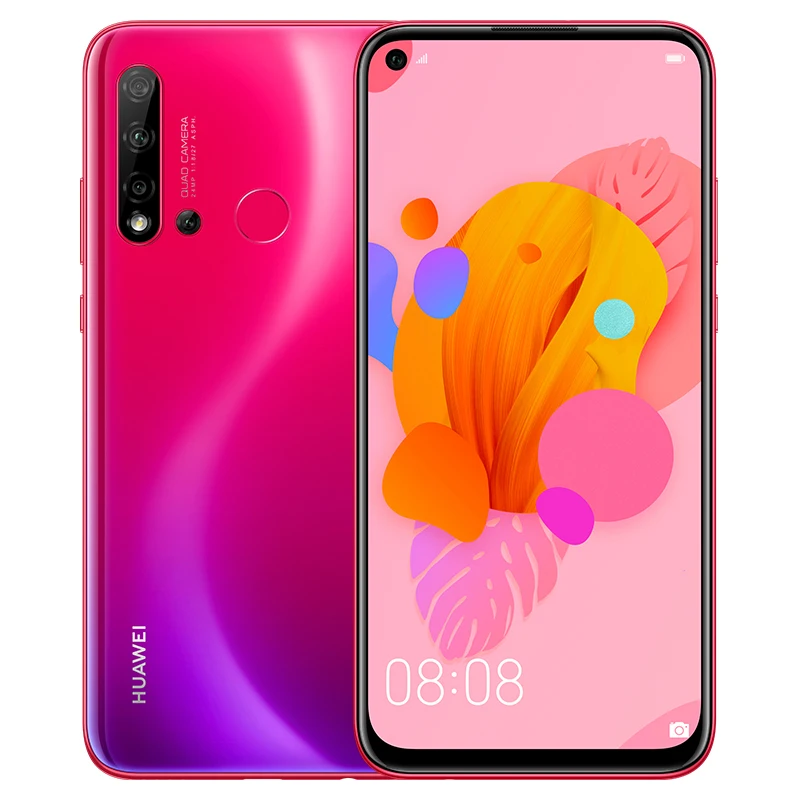 Huawei Nova 5i 6 4 &quotIPS полный экран EMUI 9 1 2310*1080 Восьмиядерный 4000 мАч 1080P 5 камер 24MP + 8MP 2MP