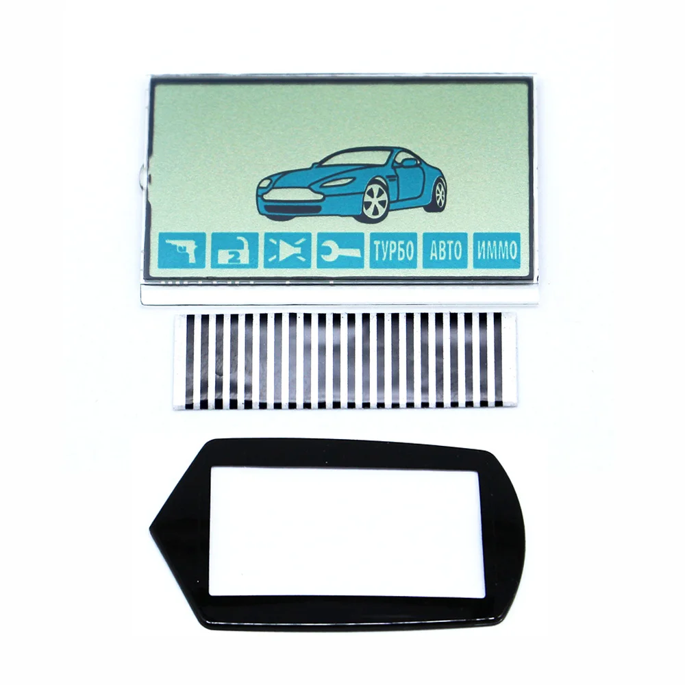 Новый ЖК-дисплей A61 гибкий кабель + стекло для брелока с ЖК-дисплеем пульта